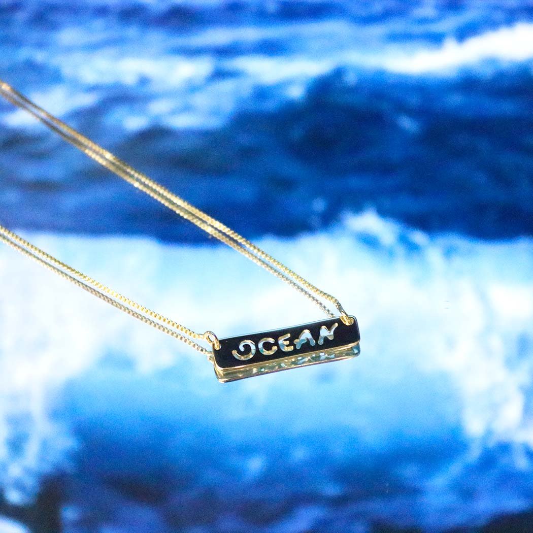 Colar Ocean banhado a Ouro 18k