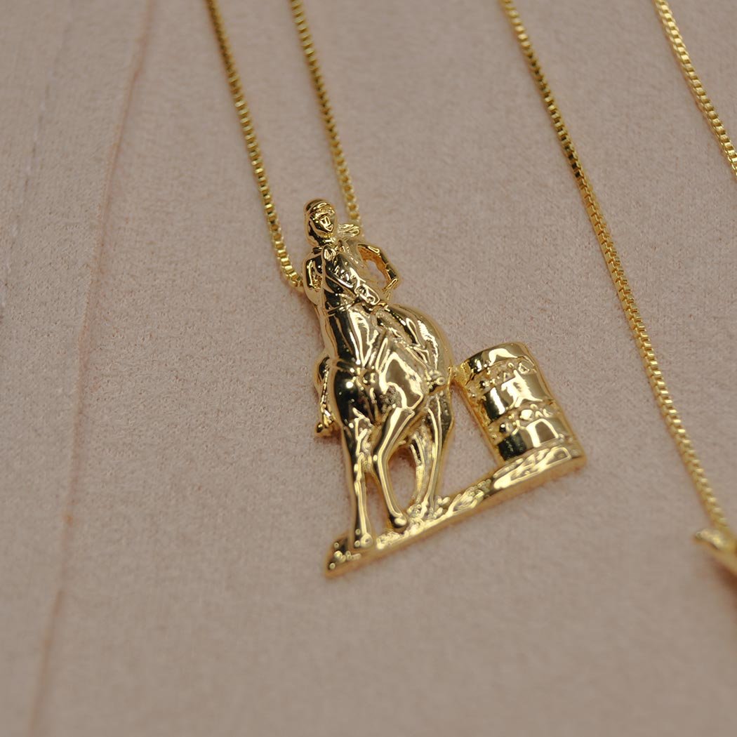 Colar Prova de Tambor banhado a Ouro 18k